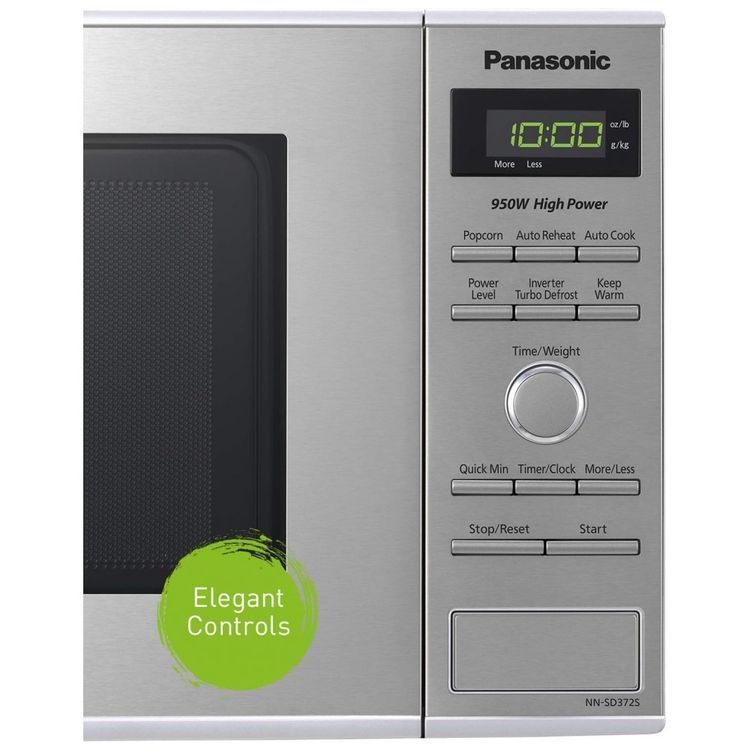 Micro-Ondas-de-Bancada-em-Aco-Inoxidavel-22L-110V-950W-foto-2