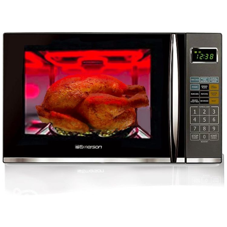 Micro-Ondas-de-Bancada-em-Aco-Inoxidavel-33L-com-9-foto-0
