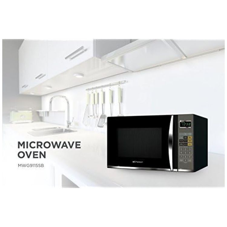 Micro-Ondas-de-Bancada-em-Aco-Inoxidavel-33L-com-9-foto-3