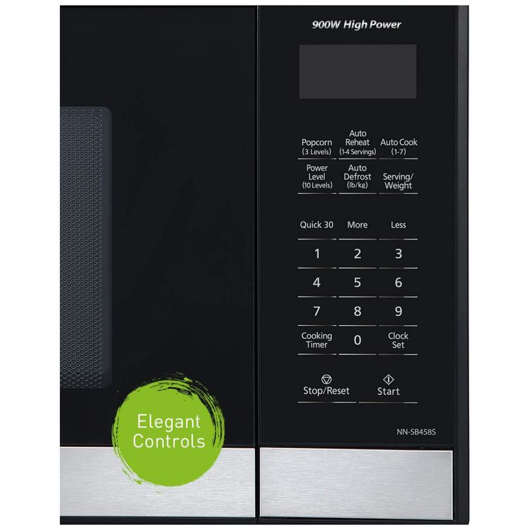 Micro-Ondas-de-Bancada-em-Aco-Inoxidavel-25L-com-7-foto-2