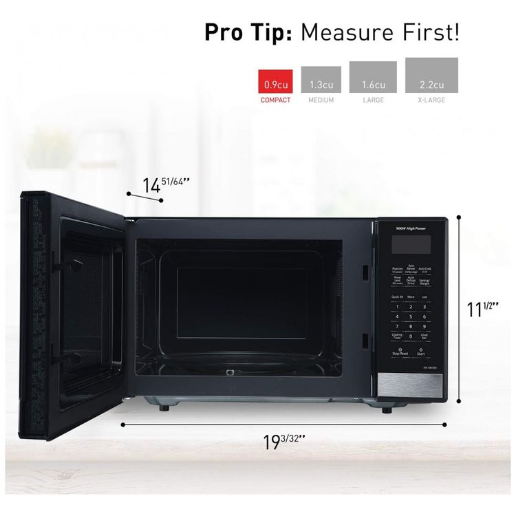 Micro-Ondas-de-Bancada-em-Aco-Inoxidavel-25L-com-7-foto-5