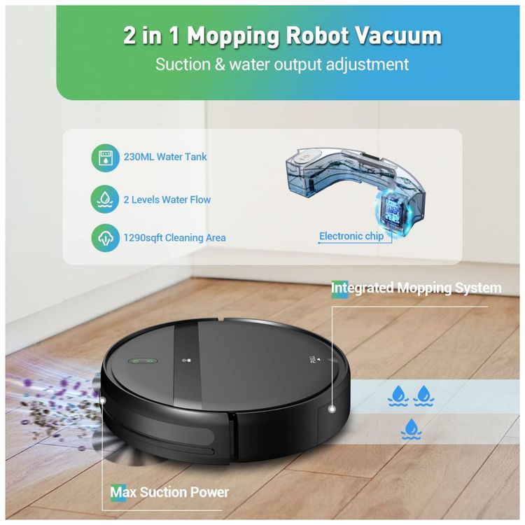 Aspirador-de-Po-Robo-com-Controle-de-Voz-e-Carregamento-foto-2