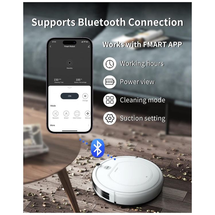 Aspirador-de-Po-Robo-com-Esfregao-Controlado-por-APP-e-foto-4