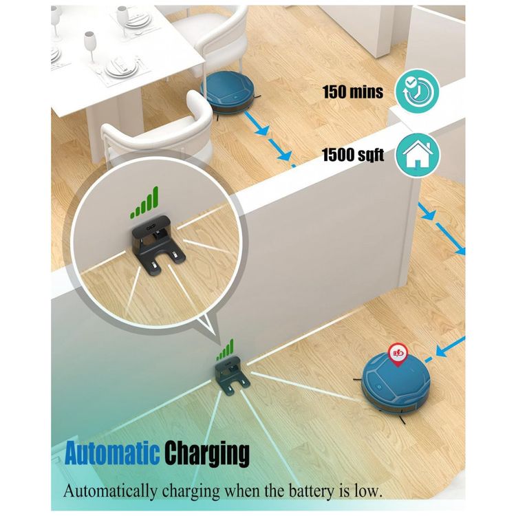 Aspirador-de-Po-Robo-com-Succao-Forte-e-Auto-Carregamento-foto-4