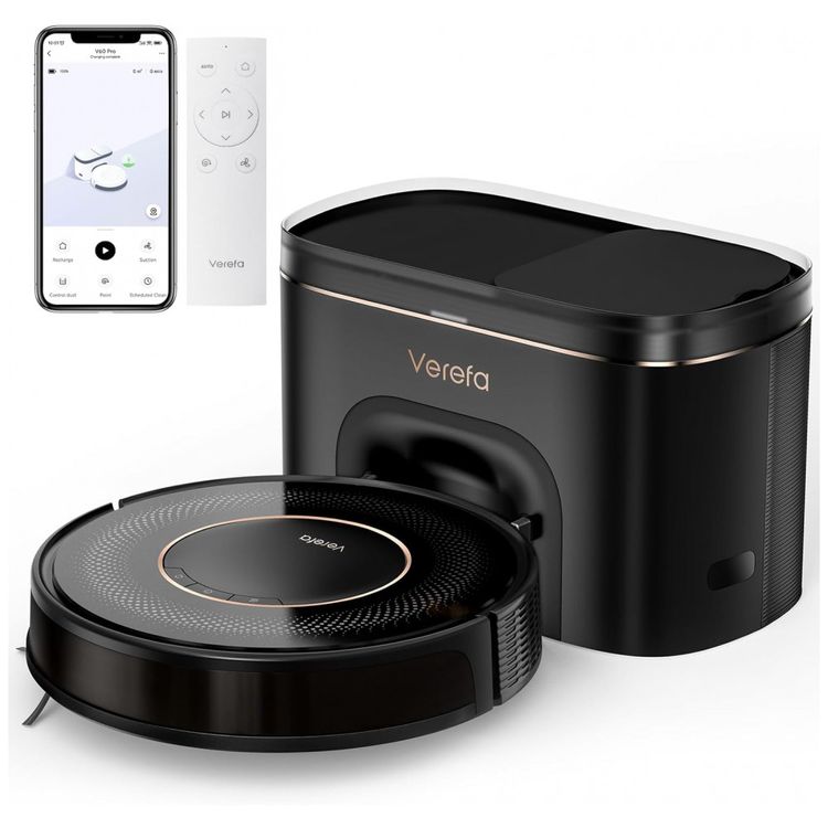 Aspirador-de-Po-Robo-com-Conexao-via-APP-WI-FI-e-Auto-foto-0