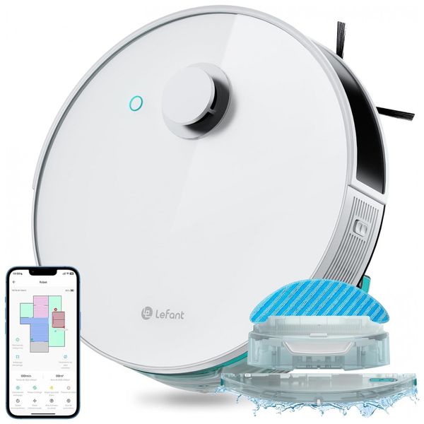 Aspirador-de-Po-Robo-com-Conexao-via-APP-WI-FI-e-Mapeamento-foto-0