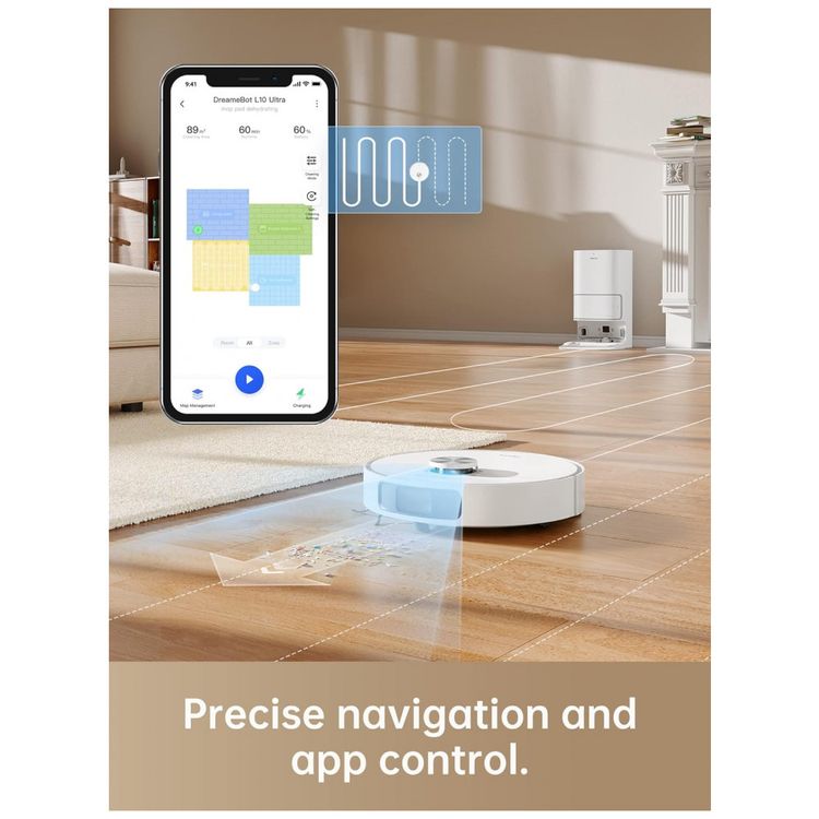 Aspirador-de-Po-Robo-com-Conexao-via-APP-WI-FI-e-Auto-foto-5