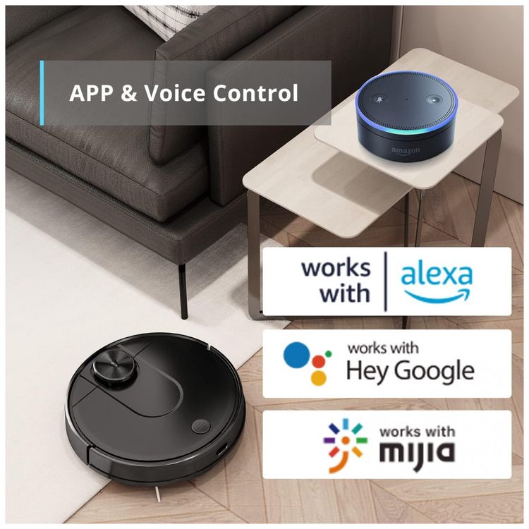 Aspirador-de-Po-Robo-com-Conexao-via-APP-WI-FI-Auto-foto-4
