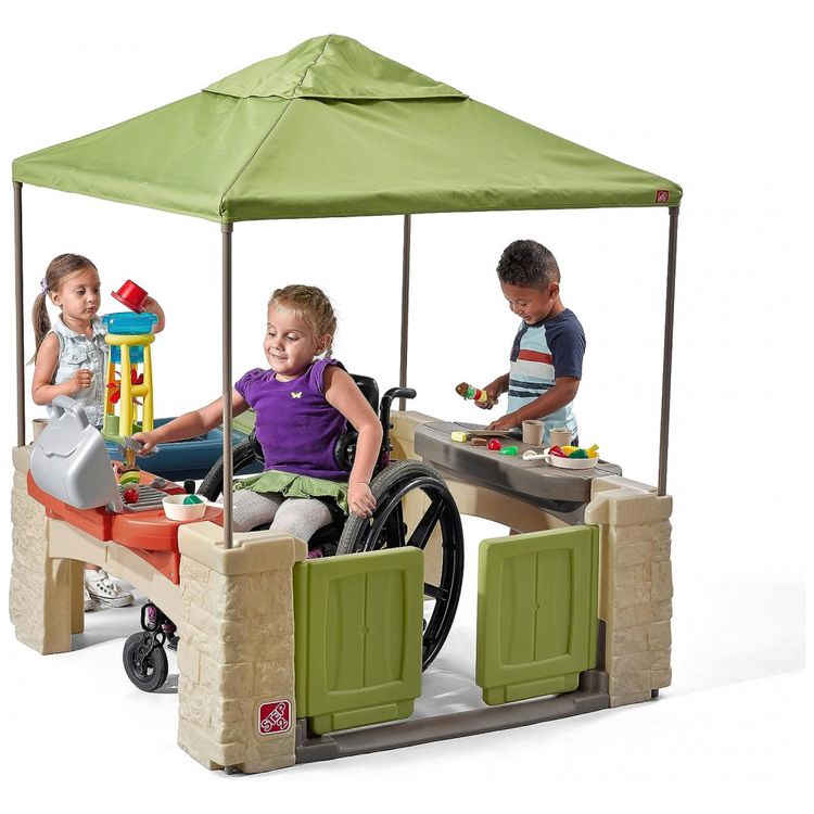 Casinha-Infantil-Interativa-Externa-Sombreada-para-Criancas-foto-1