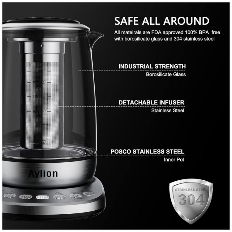 Chaleira-Eletrica-1.7L-com-5-Predefinicoes-e-Aco-Inoxidavel-foto-3