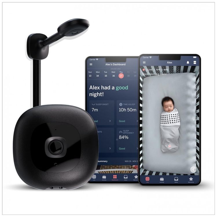 Monitor-Inteligente-para-Bebes-com-Sensor-de-Respiracao-e-foto-0