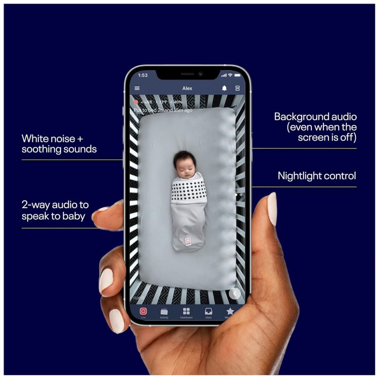 Monitor-Inteligente-para-Bebes-com-Sensor-de-Respiracao-e-foto-2