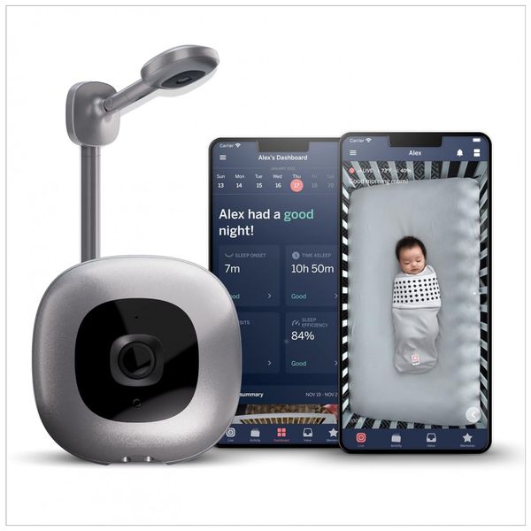 Monitor-Inteligente-para-Bebes-com-Sensor-de-Respiracao-e-foto-0