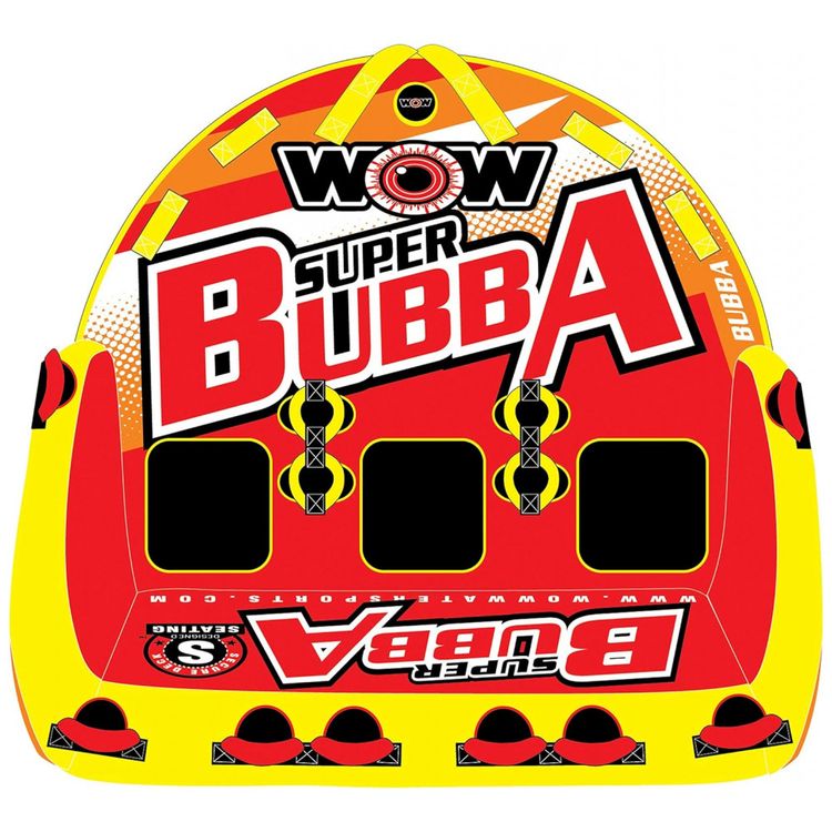 Boia-Rebocavel-Aquatica-para-3-Pessoas-WOW-Sports-Vermelha-foto-0