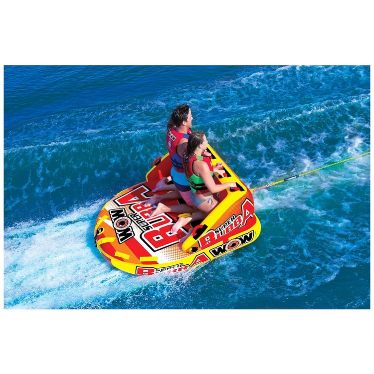 Boia-Rebocavel-Aquatica-para-3-Pessoas-WOW-Sports-Vermelha-foto-2