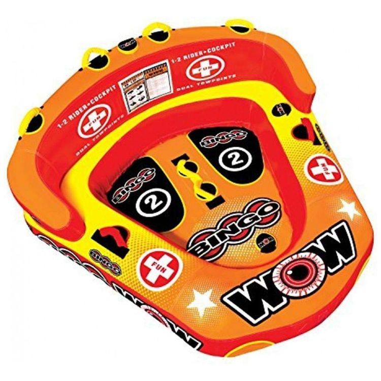 Boia-Rebocavel-Aquatica-para-2-Pessoas-com-Corda-WOW-foto-0