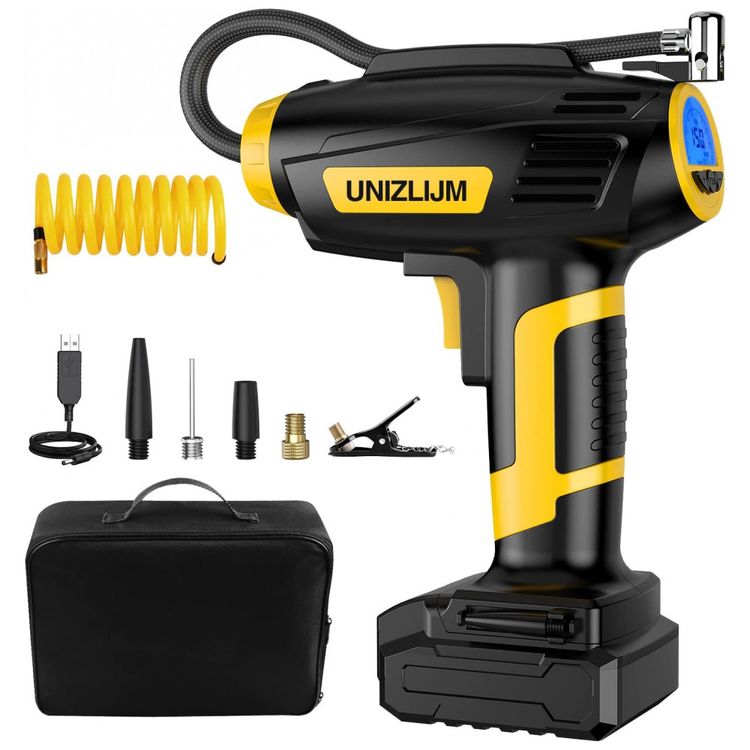 Compressor-de-Ar-Portatil-150-PSI-Recarregavel-com-Detector-foto-0