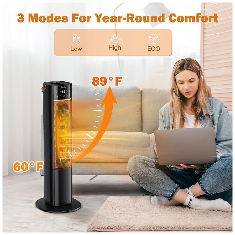 Aquecedor-Eletrico-Portatil-com-Tela-LED-Controle-Remoto-e-foto-1