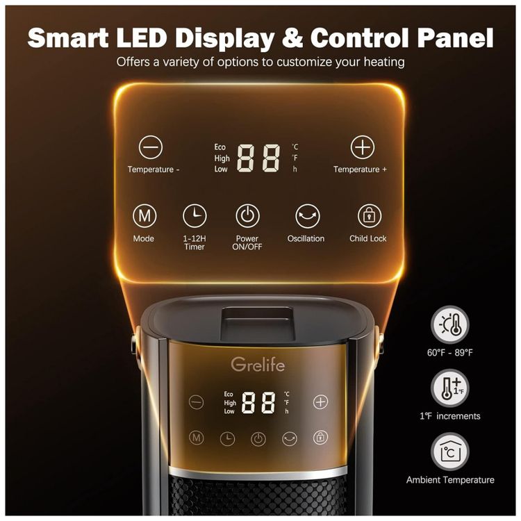 Aquecedor-Eletrico-Portatil-com-Tela-LED-Controle-Remoto-e-foto-4