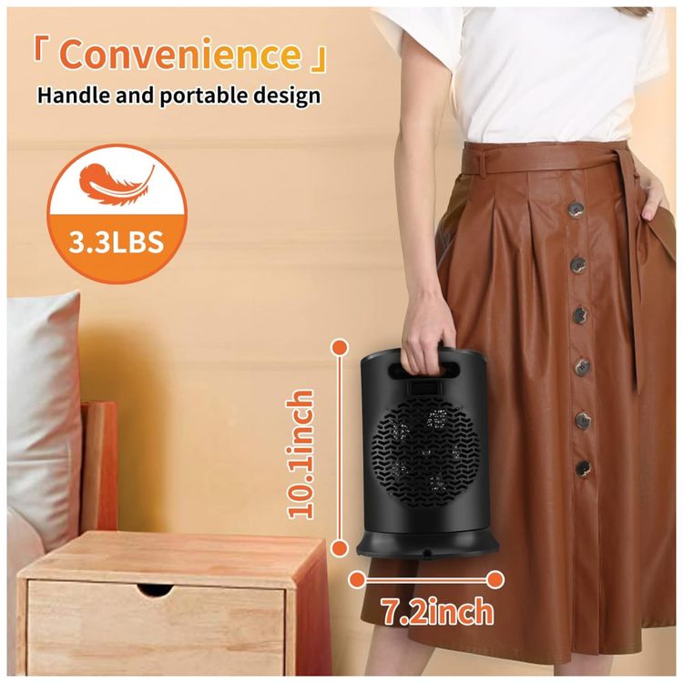 Aquecedor-Eletrico-Portatil-de-Ceramica-com-3-Modos-1500W-foto-4