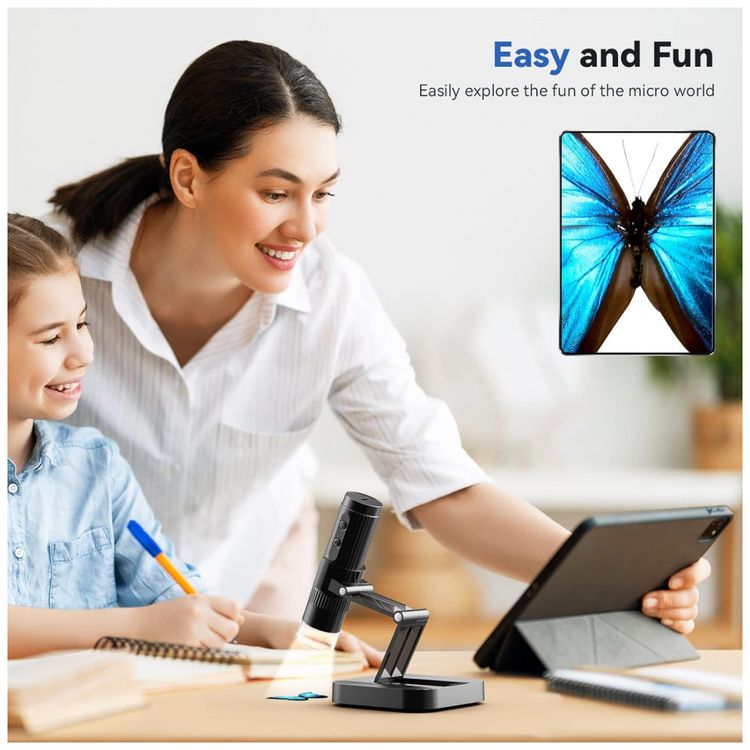 Microscopio-Digital-sem-Fio-50X-1000X-1080P-HD-WiFi-Portatil-foto-1