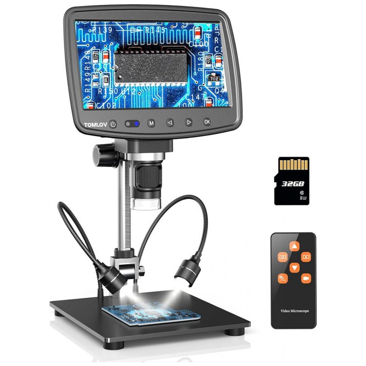 Microscopio-Digital-HDMI-LCD-1080P-HD-1200X-de-Solda-USB-com-foto-0
