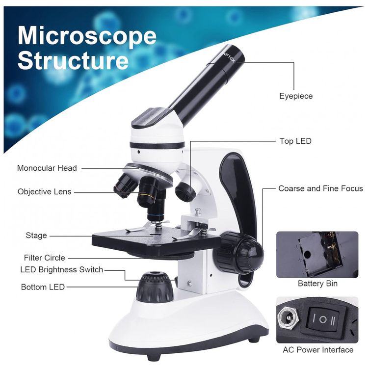 Microscopio-Monocular-40X-2000X-com-Iluminacao-LED-para-foto-5