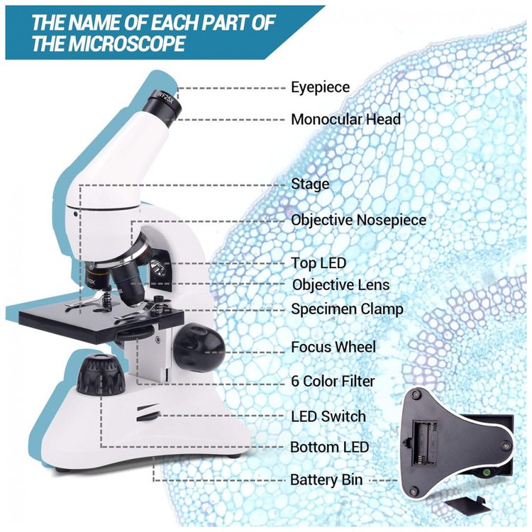 Microscopio-Monocular-Ampliacao-100X-2000X-com-Adaptador-de-foto-2