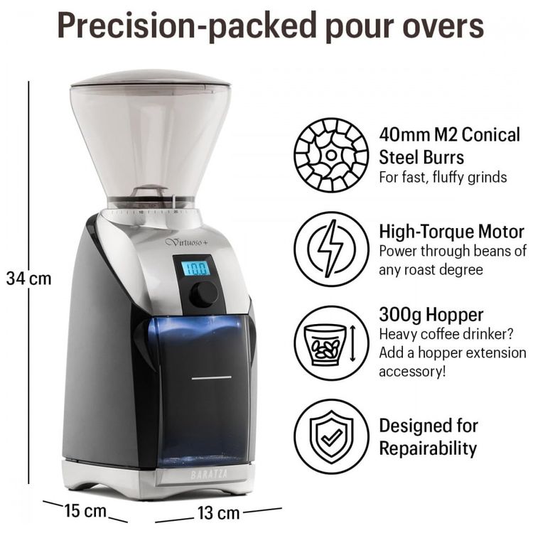 Moedor-de-Cafe-Eletrico-Ajustavel-com-40-Configuracoes-de-foto-2