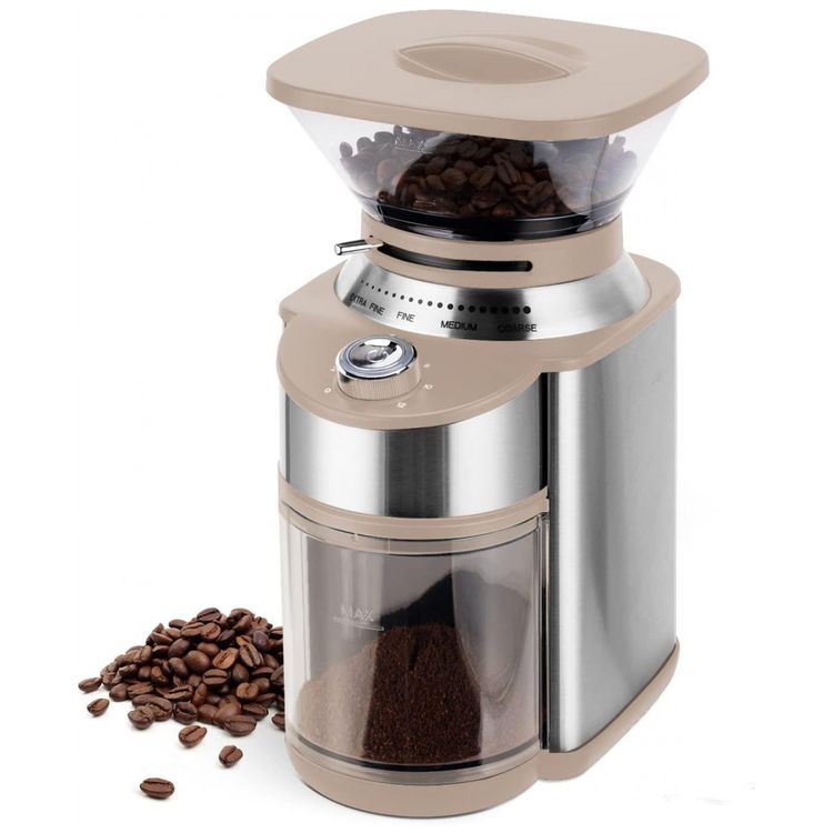 Moedor-de-Cafe-Eletrico-Ajustavel-em-Aco-Inoxidavel-com-19-foto-0
