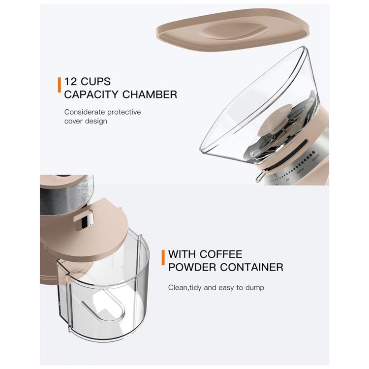 Moedor-de-Cafe-Eletrico-Ajustavel-em-Aco-Inoxidavel-com-19-foto-4