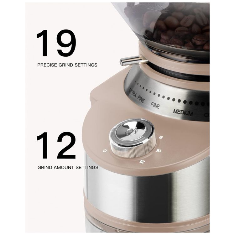 Moedor-de-Cafe-Eletrico-Ajustavel-em-Aco-Inoxidavel-com-19-foto-4