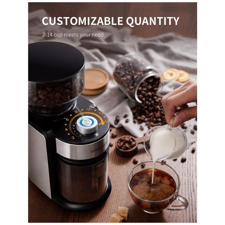Moedor-de-Cafe-Eletrico-Ajustavel-com-16-Configuracoes-de-foto-3