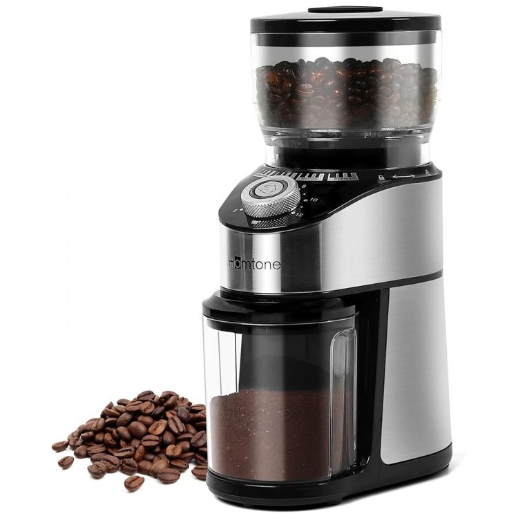 Moedor-de-Cafe-Eletrico-Ajustavel-em-Aco-Inoxidavel-com-14-foto-0