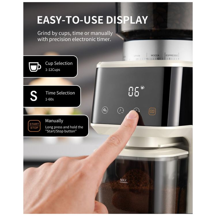 Moedor-de-Cafe-Eletrico-Ajustavel-com-51-Configuracoes-de-foto-2