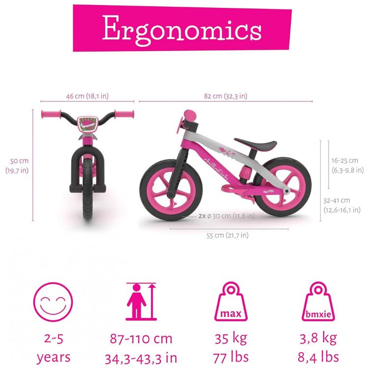 Bicicleta-sem-Pedal-com-Apoio-para-os-Pes-e-Freio-de-Pe-foto-3