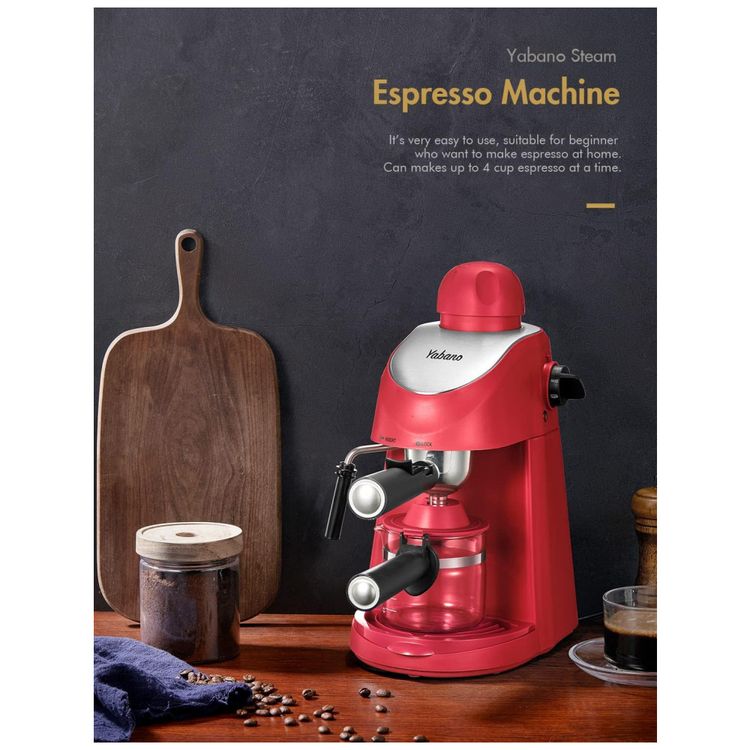 Maquina-de-Cafe-Expresso-com-Bocal-de-Leite-e-Vaporizador-foto-1