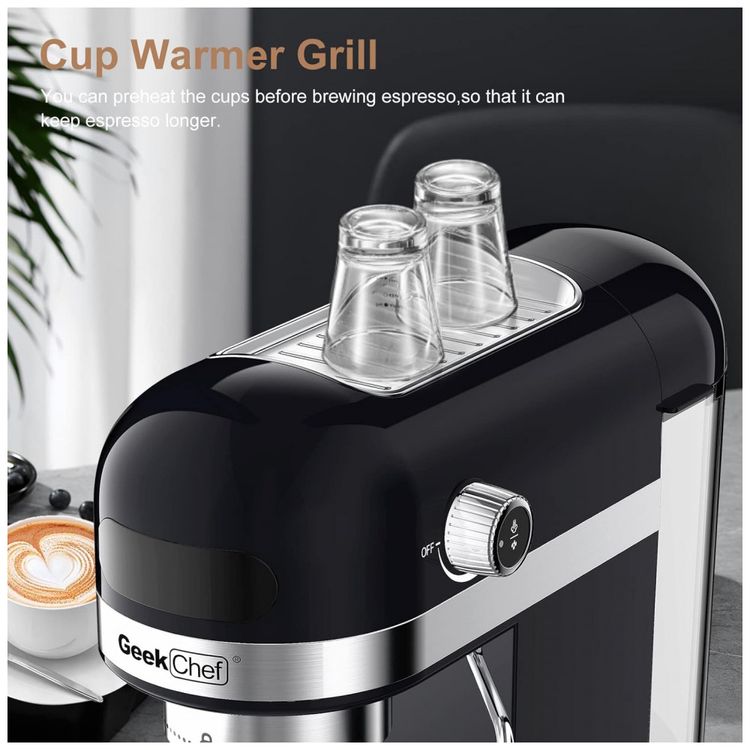 Maquina-de-Cafe-Expresso-em-Aco-Inoxidavel-com-Bocal-de-foto-5