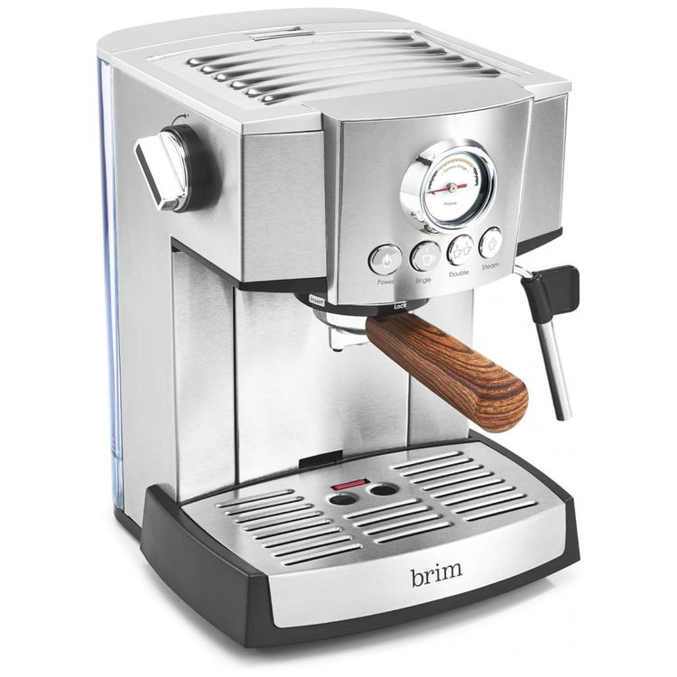 Maquina-de-Cafe-Expresso-15-Bar-em-Aco-Inoxidavel-com-Bocal-foto-1