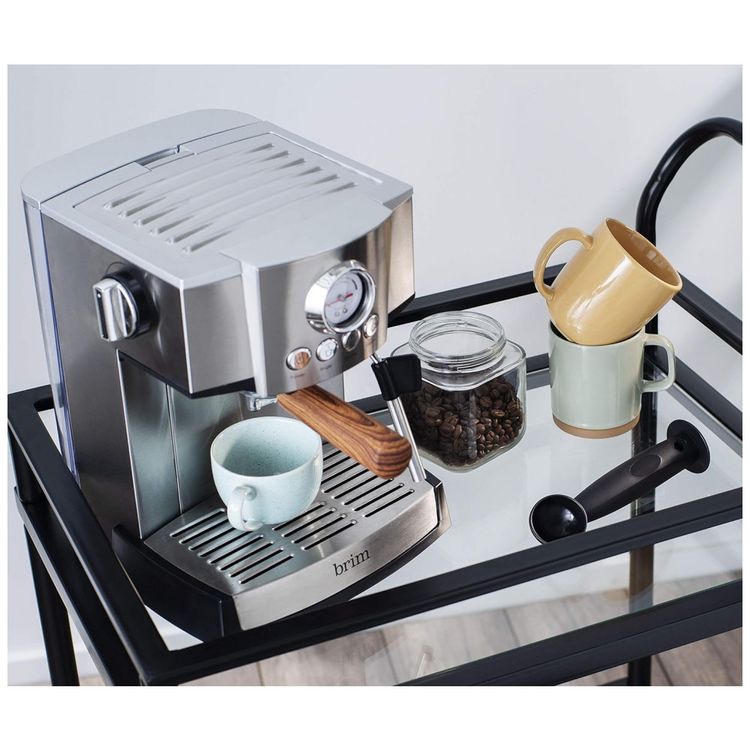 Maquina-de-Cafe-Expresso-15-Bar-em-Aco-Inoxidavel-com-Bocal-foto-4