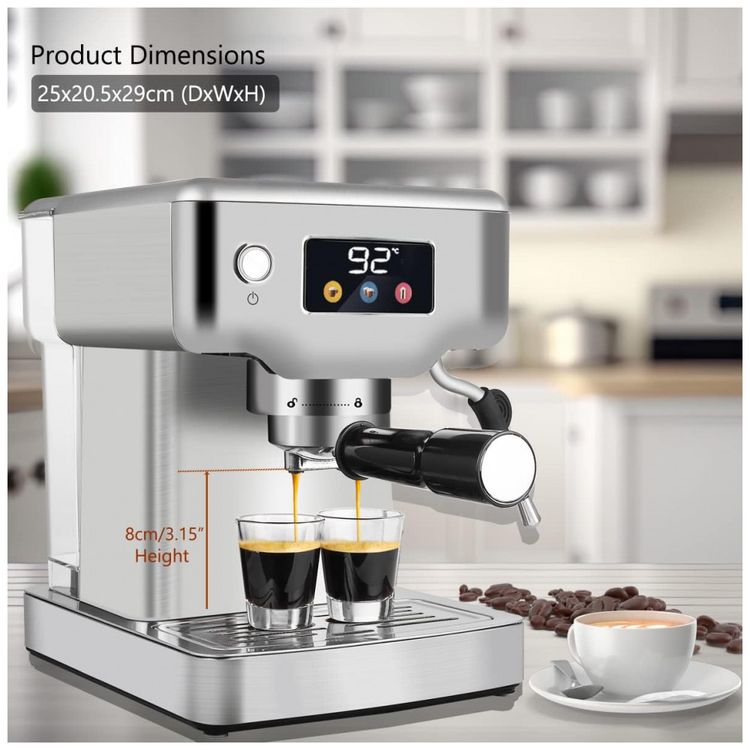 Maquina-de-Cafe-Expresso-20-Bar-em-Aco-Inoxidavel-com-Bocal-foto-4