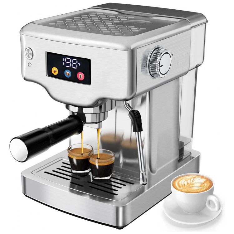Maquina-de-Cafe-Expresso-20-Bar-em-Aco-Inoxidavel-com-Bocal-foto-5
