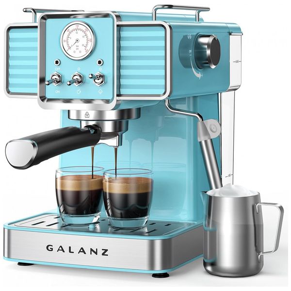 Maquina-de-Cafe-Expresso-Retro-15-Bar-com-Bocal-de-Leite-foto-0