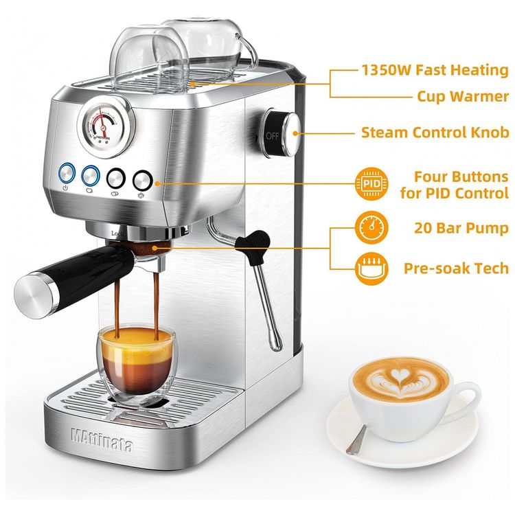 Maquina-de-Cafe-Expresso-20-Bar-com-Vaporizador-de-Leite-foto-3