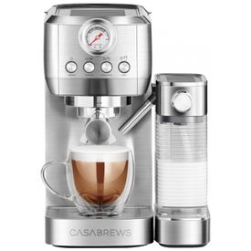 Maquina-de-Cafe-Expresso-em-Aco-Inoxidavel-com-Bocal-de-foto-0