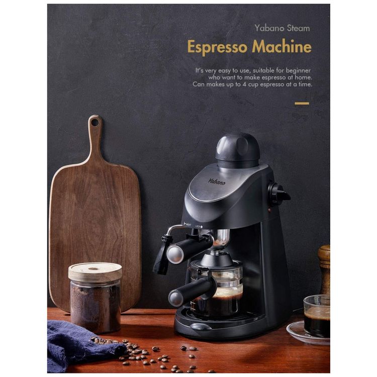 Maquina-de-Cafe-Expresso-com-Bocal-de-Leite-110V-Yabano-foto-1