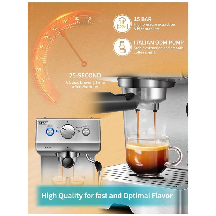 Maquina-de-Cafe-Expresso-Automatica-com-Bocal-de-Leite-110V-foto-2