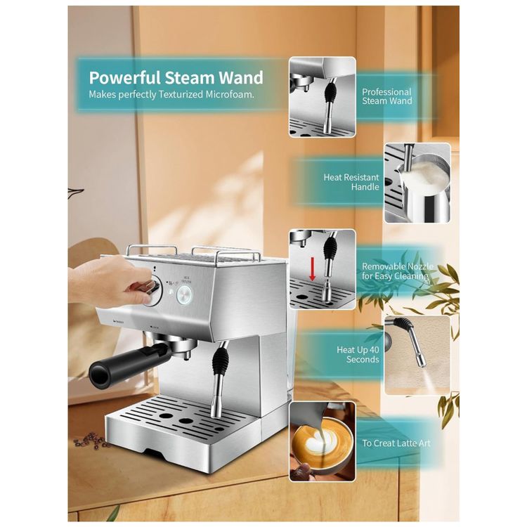 Maquina-de-Cafe-Expresso-Automatica-com-Bocal-de-Leite-110V-foto-5