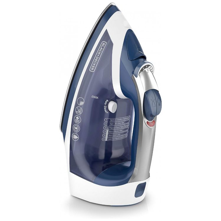 Ferro-de-Passar-a-Vapor-com-Base-Antiaderente-e-Desligamento-foto-1