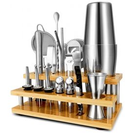 Kit-Bartender-Profissional-25-Pecas-em-Aco-Inoxidavel-com-foto-0
